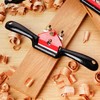 MINGZE Woodworking Adjustable Cutting Edge Spoke Shave Spokeshave for Woodcarver,