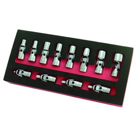 Astro Pneumatic 7412 12-Piece 1/4 in. Dr. 6 Point Flex Socket Set