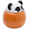 Puckator Ceramic Cup with Shaped Lid - Panda - Sweet