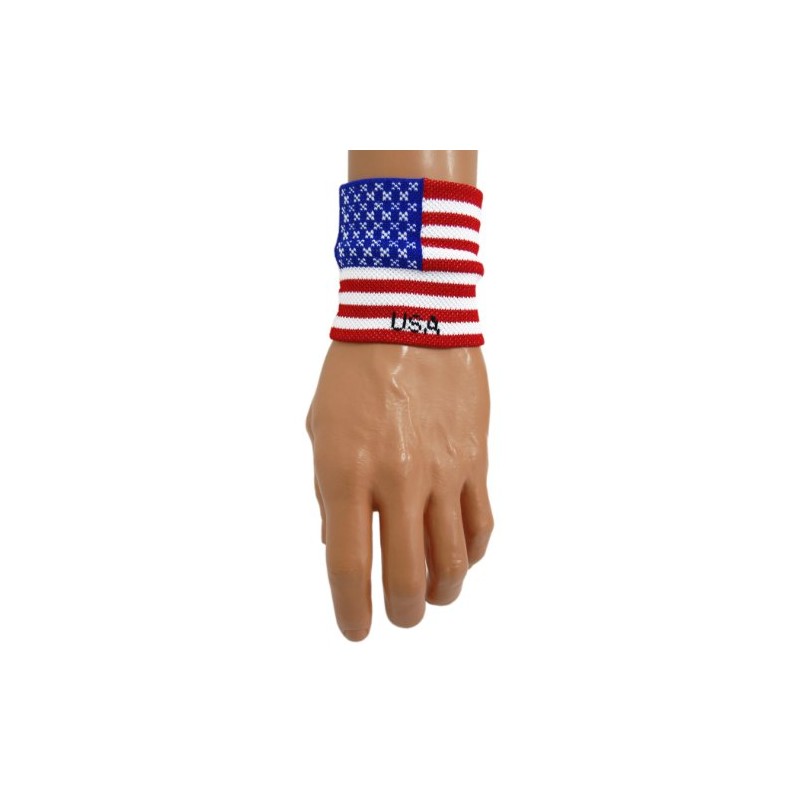 Wristband/bracelet/wrist band USA America 1 Box of 100