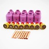 B.W.P 55PCS Consumables Kit For WP-9 WP-20 WP-25 Series TIG