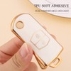 HIBEYO Flip Key Car Key Case Fits Mazda TPU Key