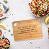 Mr. & Mrs. Panda Bamboo Chopping Board with Saying Customer
