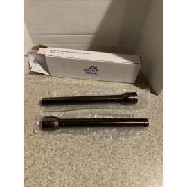 Smart Home 6 LED Slim Aluminum Flashlight, 8.5" long  Set of 2