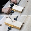 Set of 2 Table Workbench Clamp with 4 Bench Dogs