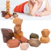 Wooden Stacking Game Building Blocks Educational Desktop Games for Kid