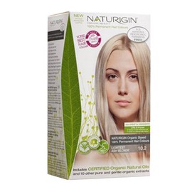 Naturigin Lightest Blonde Ash Hair Dye 10.2 - Permanent Hair Color 100% Grey Coverage - Certified Organic Natural Ingredients, Deeply Nourishes the Hair - Ammonia Free, Vegan, Long Lasting Results