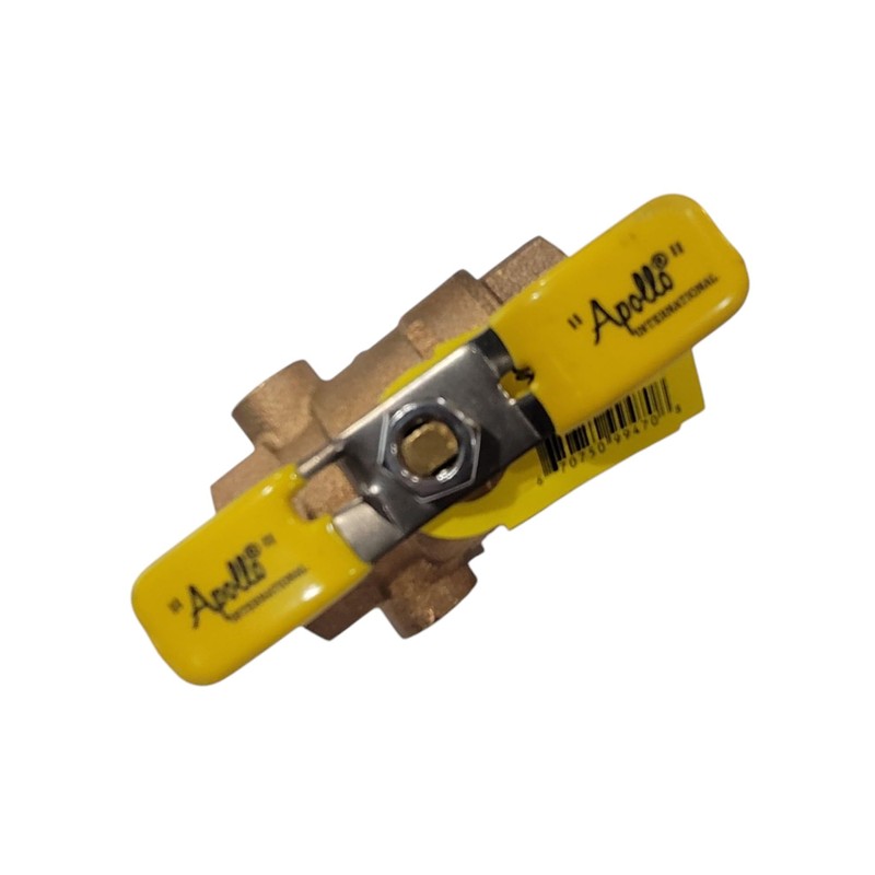 1-inch Ball Valve, Brass Tapped, for PVB4A 91B-105 Pressure Vacuum