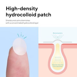 Caraseoul Parches para el Acné – Parches Hidrocoloides para Espinillas e Imperfecciones con Bakuchiol y Aloe Vera, Skincare Coreano, Dermatológicament