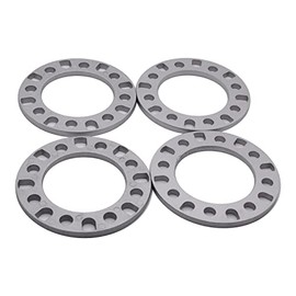 4 pcs/set SHLPDFM Wheel Spacers 12mm 8 Lugs 8x165.1mm, 8x170mm, 8x180mm PCD Wheel Spacers Fits for Chevy Ford GMC Dodge Ram F-250 E-350 Ram 2500
