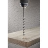 wolfcraft 7139000 Wooden Beam Drill speedwinder Ø 26 mm, Grey