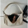 Slouchy Nylon Tote Bag Women Trendy Crossbody Purse Underarm Shoulder
