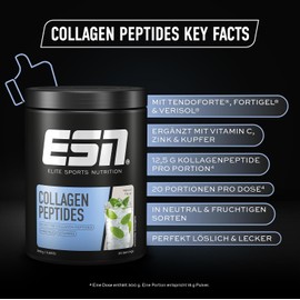 ESN Collagen Peptides, 300 g Natural, Collagen Powder