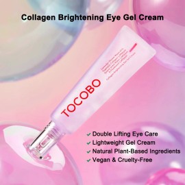Tocobo Collagen Eye Gel Cream | Brightening, Lifting, Hydrating | 30ml