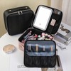 Linsiter Professional Makeup bag with Mirror and Light, Cosmetic Train