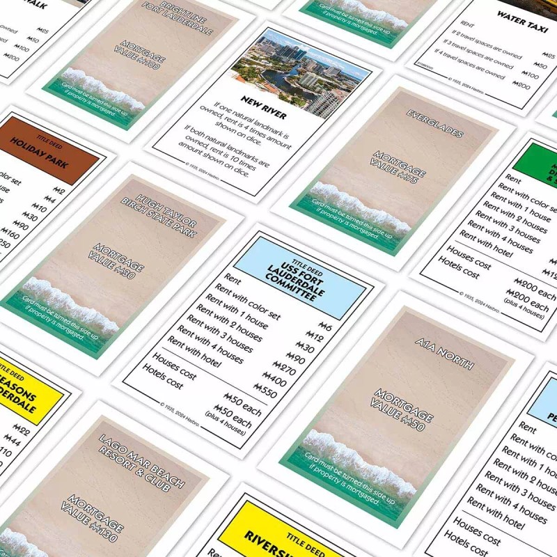 Top Trumps USA Fort Lauderdale, FL Monopoly - New &