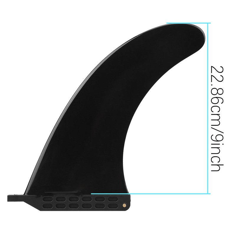 Classical 9 Inch Single Fin for Longboard Paddle Board Multifunction
