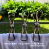 Bare & Co. - Stainless Steel MIXED Size Pegs -