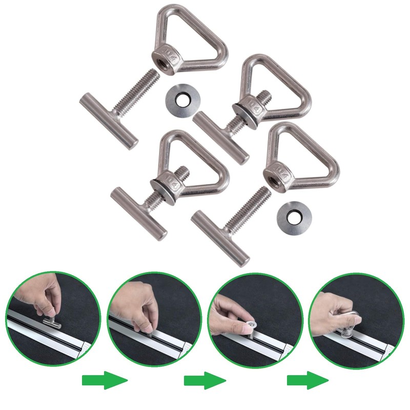 Twowinds Fixing Bolts Rest Rail Load Fuse Safe Transport T5