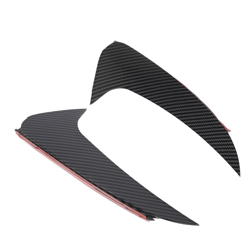 2 Pcs Rear Bumper Spoiler Air Vent Cover Lower Air