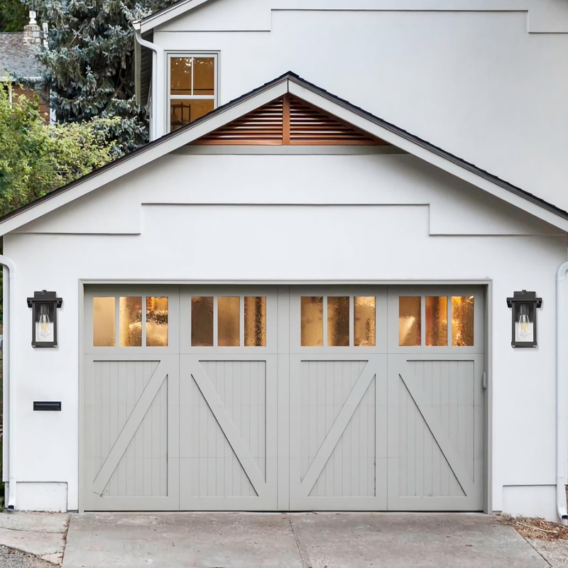 Outdoor Wall Light Fixtures, Modern Exterior Wall Mount Lanterns, Outside