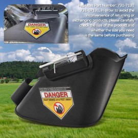 Craftsman, MTD, Troy Bilt New 731-07131 Side Discharge Chute Compatible With MTD Troy Bilt Lawn Mower