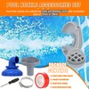 HUAREW 5pcs Pool Jet Nozzle Set, 360° Swivel Rotatable Pool