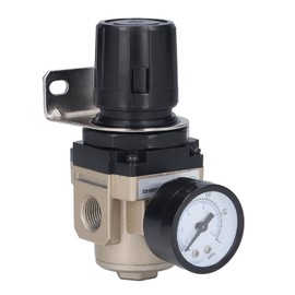 G3/8 Air Pressure Regulating Valve Pneumatic Filter Regulator with Gauge 0.05‑0.85MPa AR3000‑03