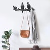 letuxaamz Key Holder, Key Holder with 3 Hooks, Bird Key