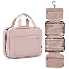 Bolsa de Tocador,HONGHCL Neceser de Viaje Mujer de Colgante Organizador,Neceser Organizador de Viaje de Alta capacidad Impermeable con Ganchom,Múltiple Compartimentos para Mujer Accesorio y Maquillaje