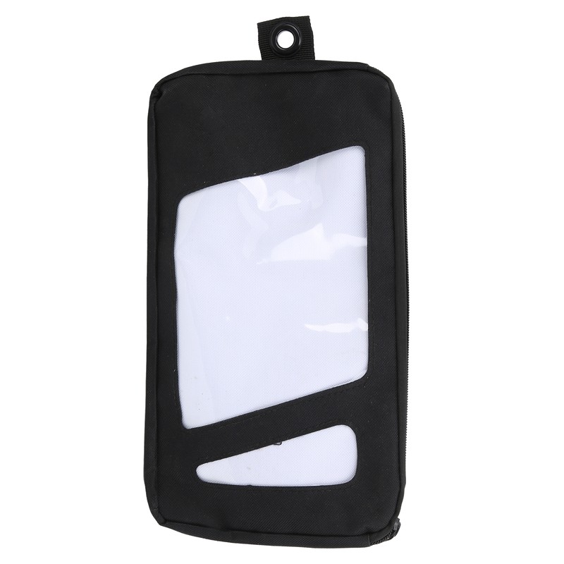 10in Black Surfboard Surfing Fin Storage Bag Durable Canvas Handbag