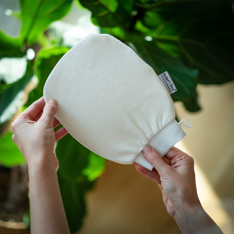 Kessa Scrubbing Glove - Exfoliate and Remove Dead Skin Cells