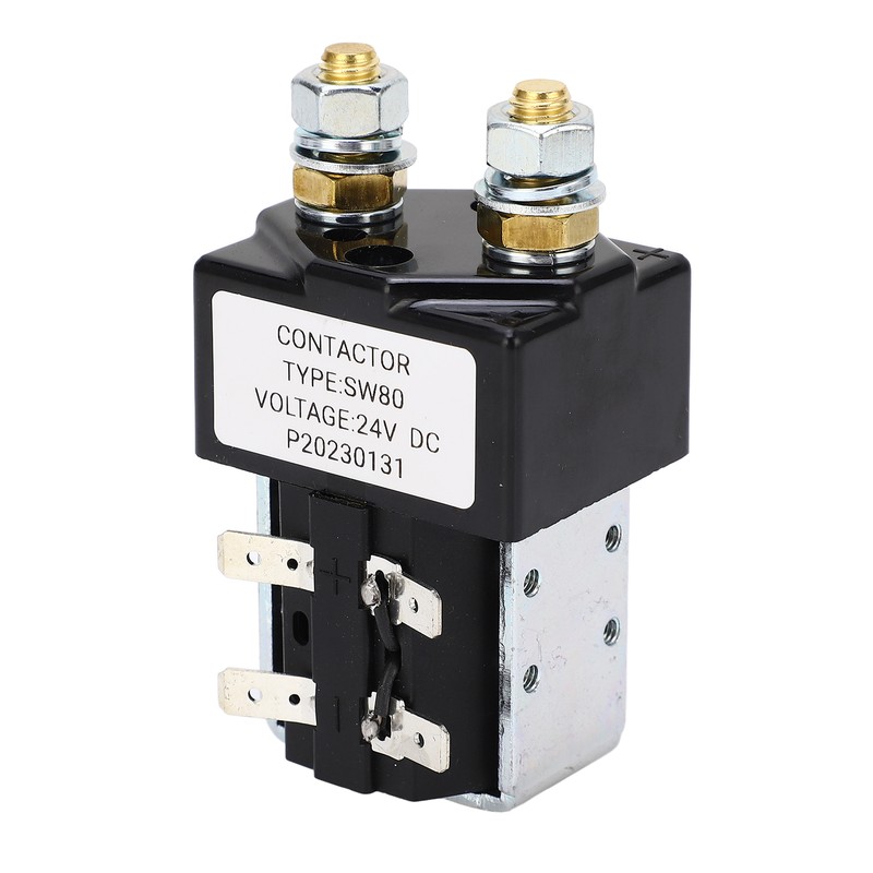 24V Contactor Relay Metal Alloy 100A High Performance Replacement for