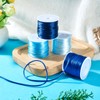 44 Yards Blue Rattail Nylon Satin Cord 2mm Nylon String