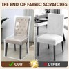 Zipcase 4 Packs Clear All Cover in Plastic Dinning Chair
