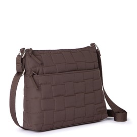 Sakroots Basic Crossbody Purse - Eco Twill Cross Body Handbag For Everyday & Travel - Zipper Closure & Adjustable Strap