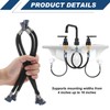 2 Pcs 12 Inch Quick Connect Water Hose Faucet Supply