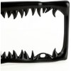 Black Shark Tooth License Plate Frame for Men, Horror Halloween