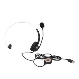 OY131 Single Ear Headset Active Noise Reduction and Rotatable Headphones with Microphone