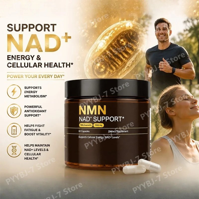 NMN Complex Supplement 1000mg with TMG, Quercetin & Resveratrol, Capsules