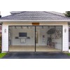 Garage Screen Doors for 1 car garage-12x8FT Fiberglass Durable Heavy