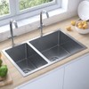 neolun Stainless Steel Kitchen Sink for Timeless Elegance, Deep Basins