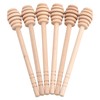 50Pcs/set Household Wooden Jam Honey Dipper Jar Dispensing Collecting Stirring