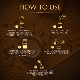 Continental Malgudi Filter Coffee Powder 200g Pouch (80% Coffee - 20% Chicory)