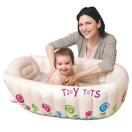 Jilong Tiny Tots Baby Tub Children's Bath Paddling Pool Kids Water Temperature Warning Indicator