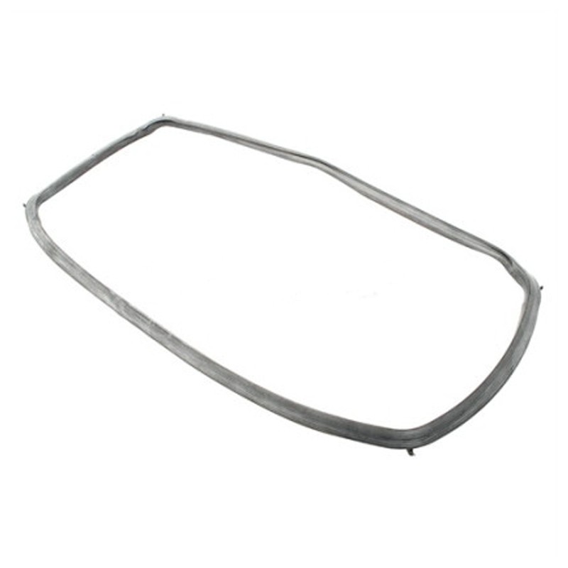 SPARES2GO Top Rubber Door Seal & Corner Clips compatible with