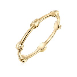 Glanzstücke München Women's Band Ring 925 Sterling Silver, Silver