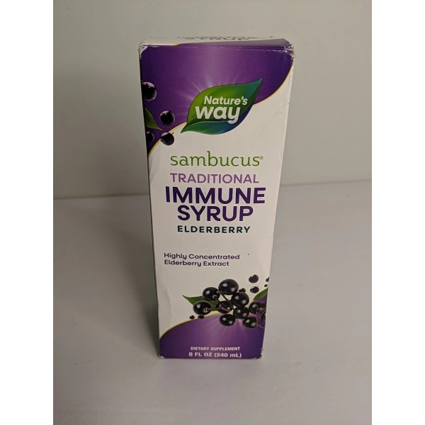 Nature’s Way Sambucus Elderberry Traditional Immune Syrup 8 fl. oz.