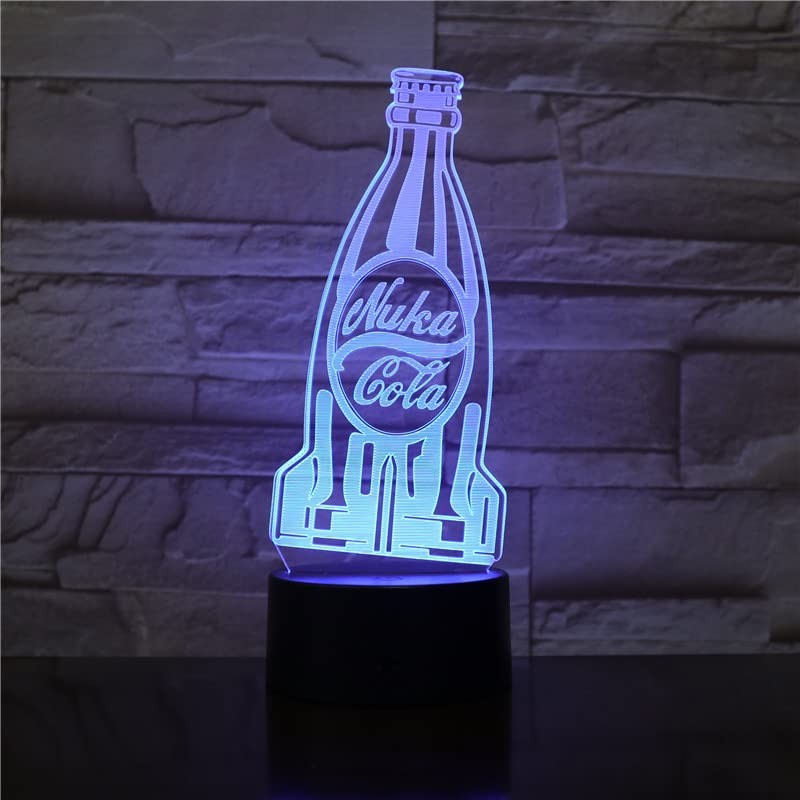 LED Video Lamp Nuka Cola Color Changing USB Night Light