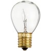 Satco S3629 Intermediate Base 40-Watt S11 Light Bulb, Clear, 1